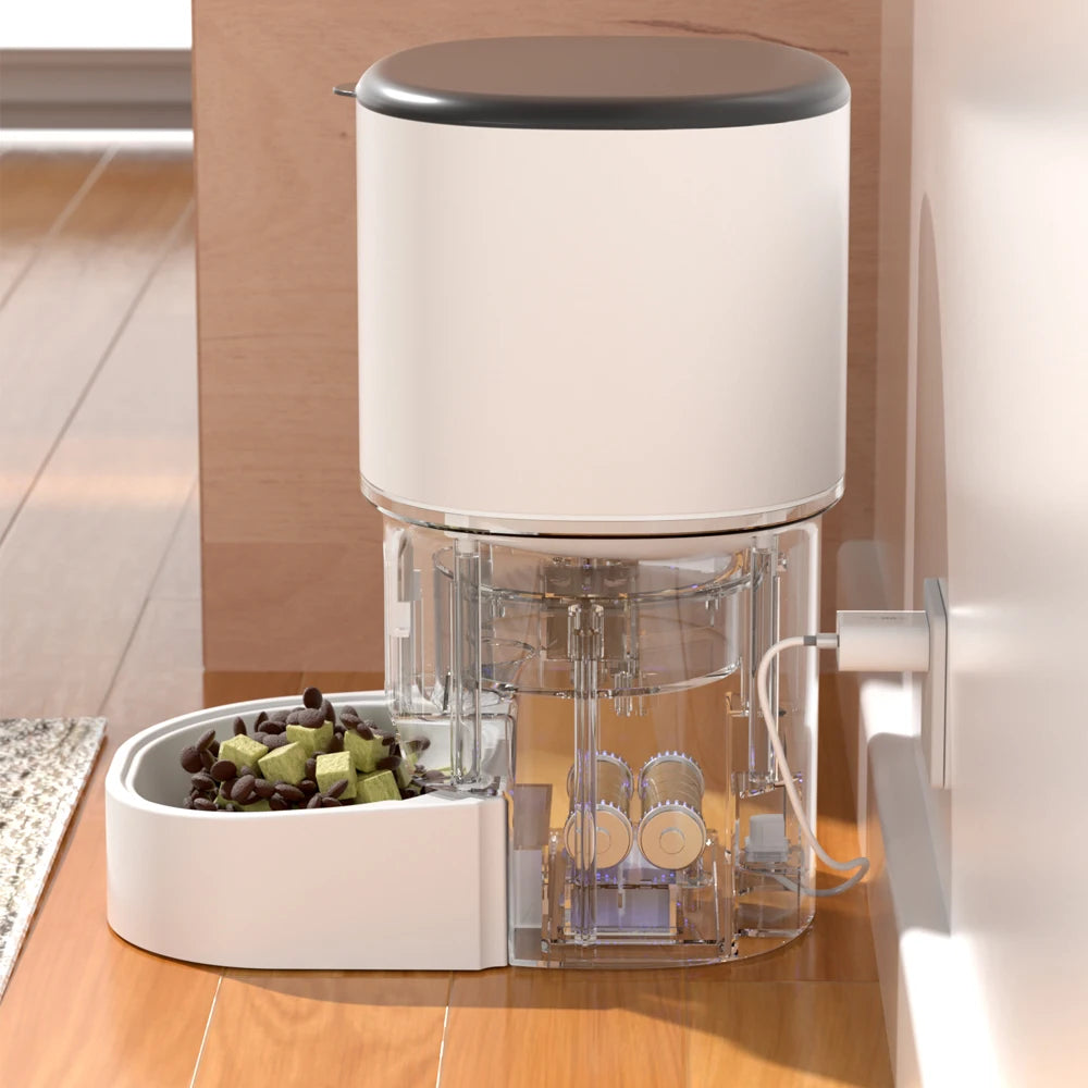 4L SMART WI-FI AUTOMATIC PET FEEDER FOR CATS AND DOGS