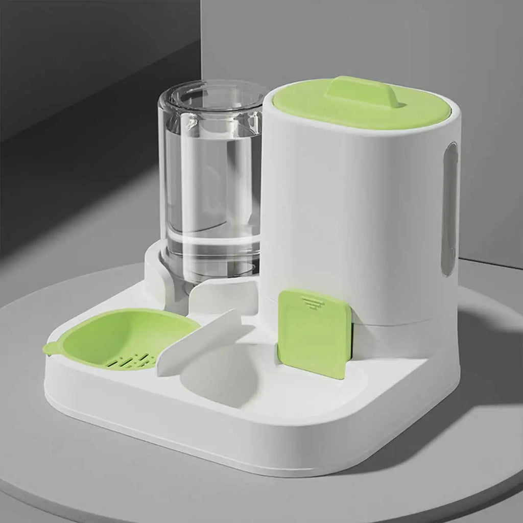 2-IN-1 PET FEEDER & WATER DISPENSER FOR CATS & DOGS