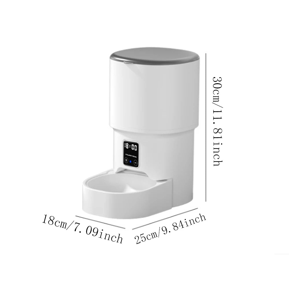 4L SMART WI-FI AUTOMATIC PET FEEDER FOR CATS AND DOGS