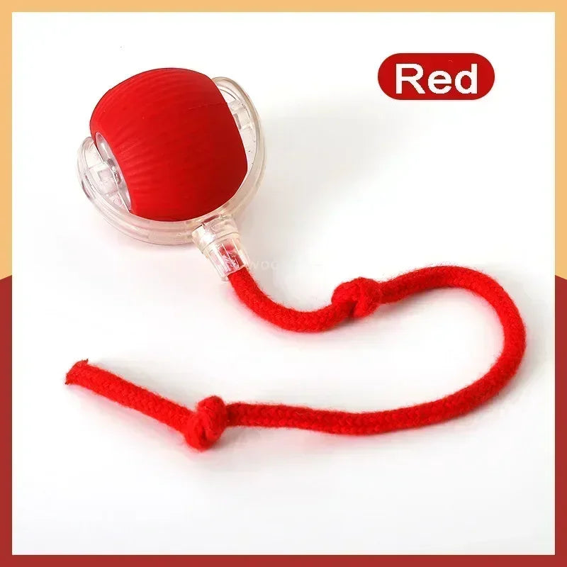 SMART RECHARGEABLE INTERACTIVE ROLLING BALL TOY FOR CATS AND DOGS