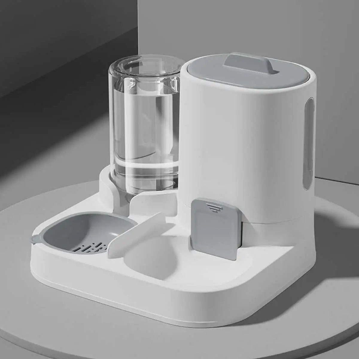 2-IN-1 PET FEEDER & WATER DISPENSER FOR CATS & DOGS