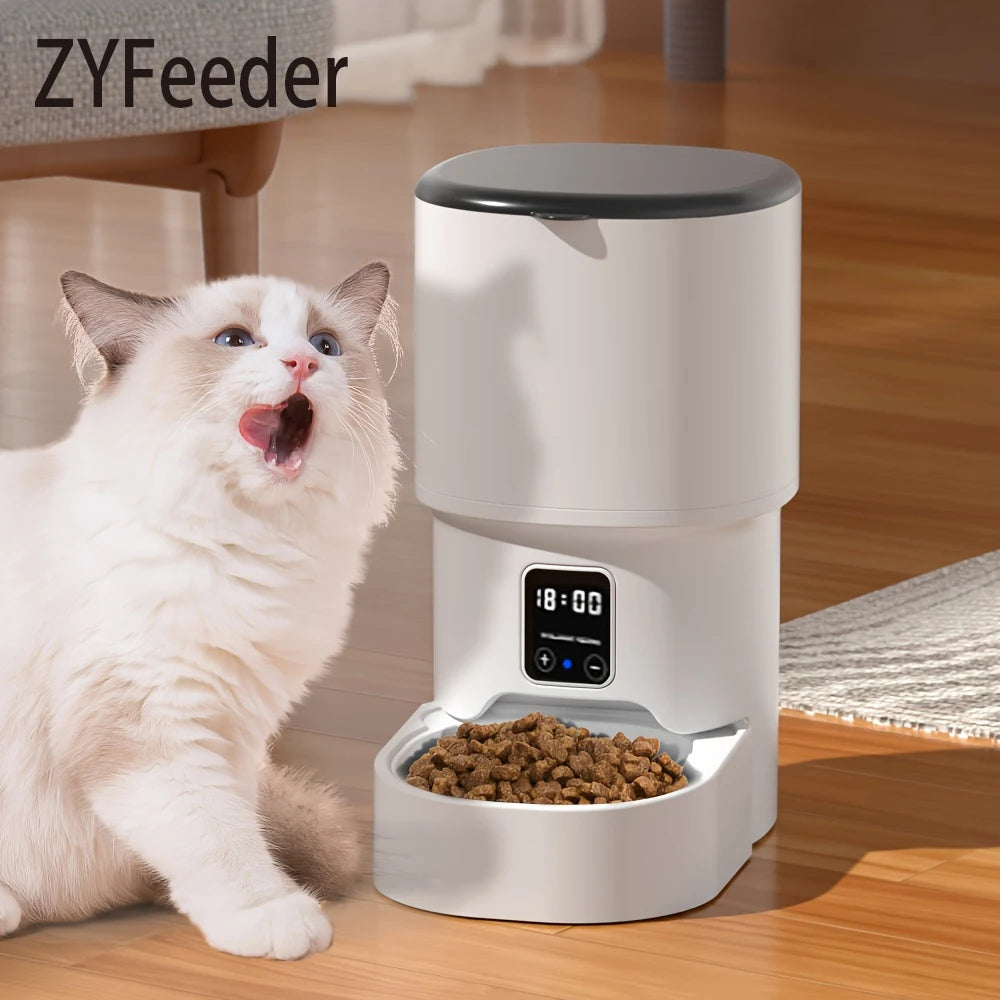 4L SMART WI-FI AUTOMATIC PET FEEDER FOR CATS AND DOGS