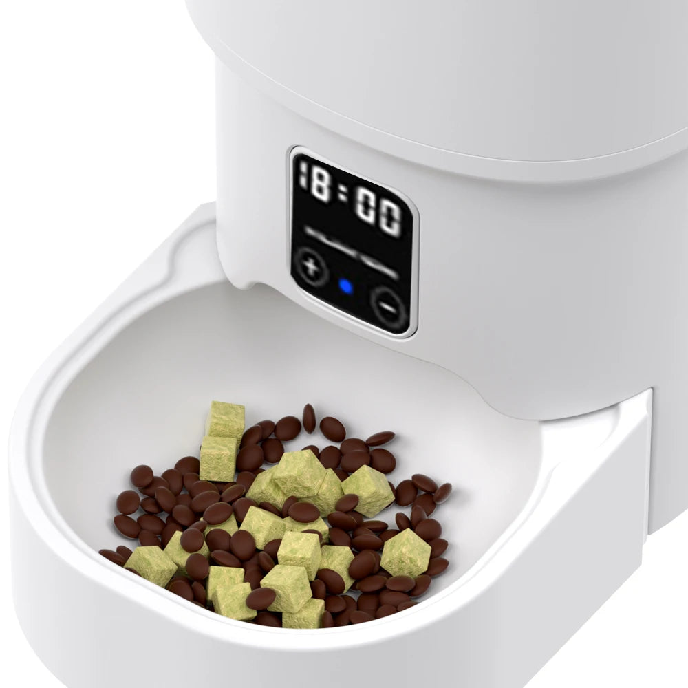 4L SMART WI-FI AUTOMATIC PET FEEDER FOR CATS AND DOGS